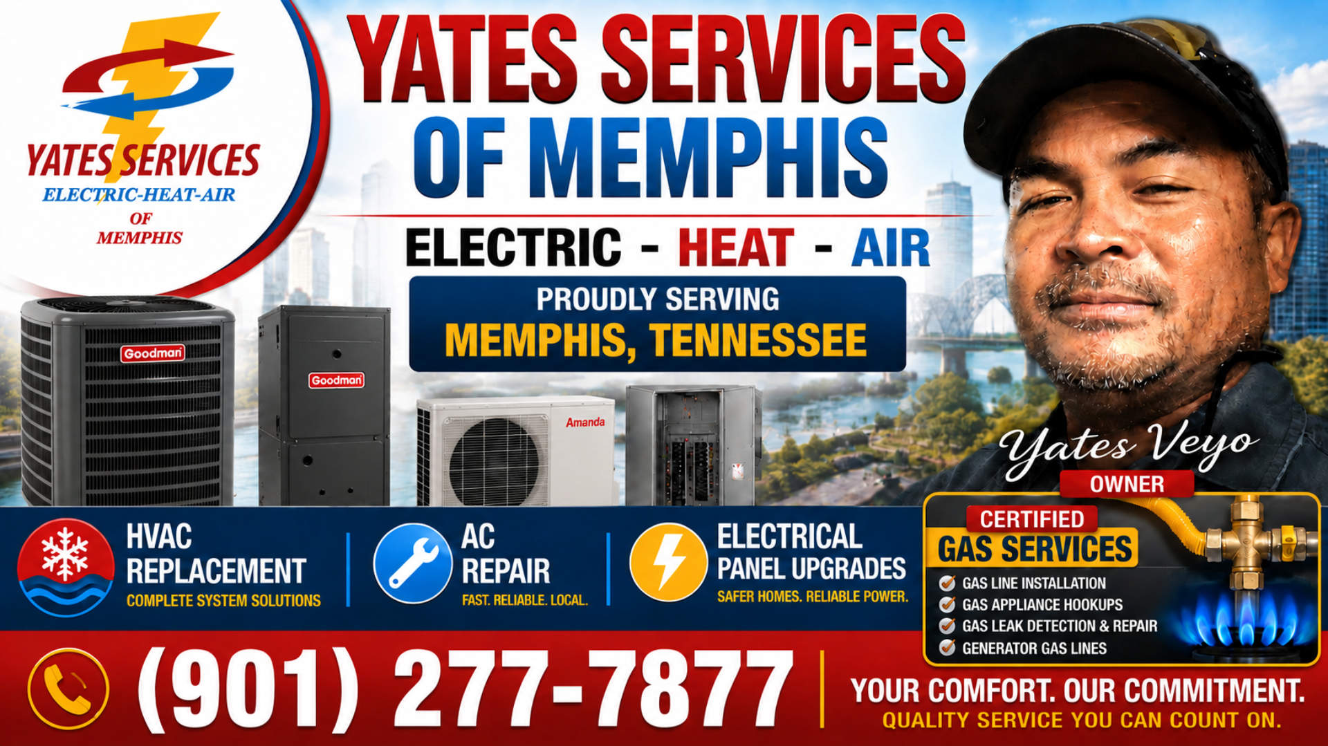 Yates Services of Memphis HVAC Services